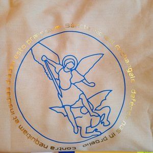 St Michael archangel button up shirt Unisex L-XL